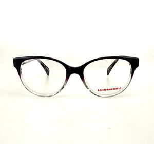 Mikli by Alain Mikli Eyeglasses ML1219 C01N 54[]17 Purple Gradient Oval NEW